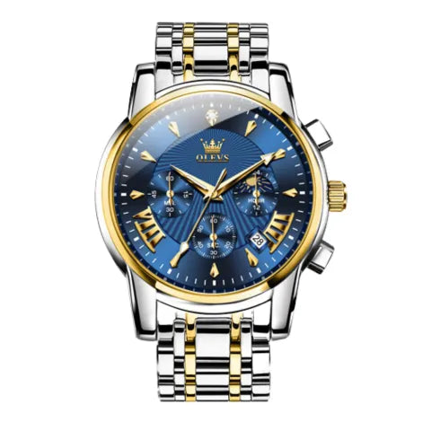 Relógio Olevs Masculino de Luxo e à Prova d' Água - Virtus